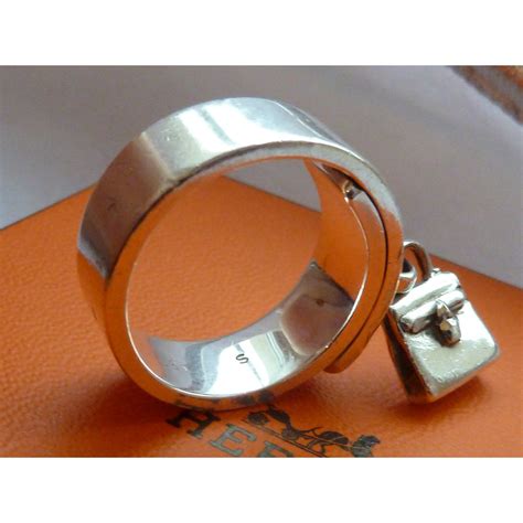 bague hermes argent pas cher